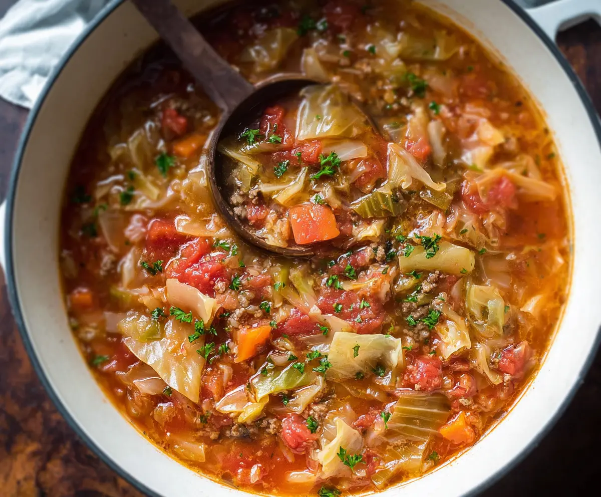 Easy Classic Cabbage Soup Recipe