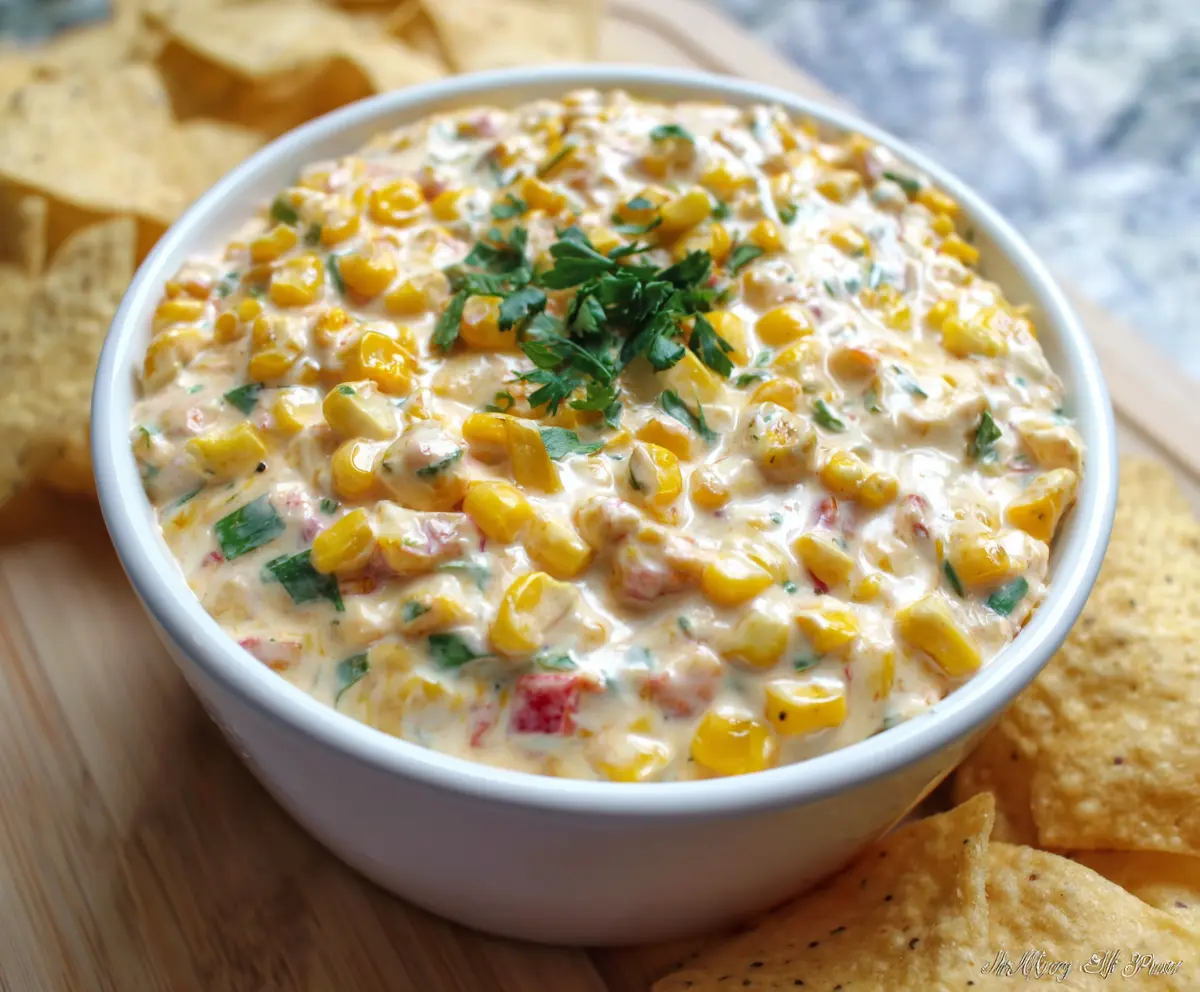 Easy Creamy Corn Dip Recipe