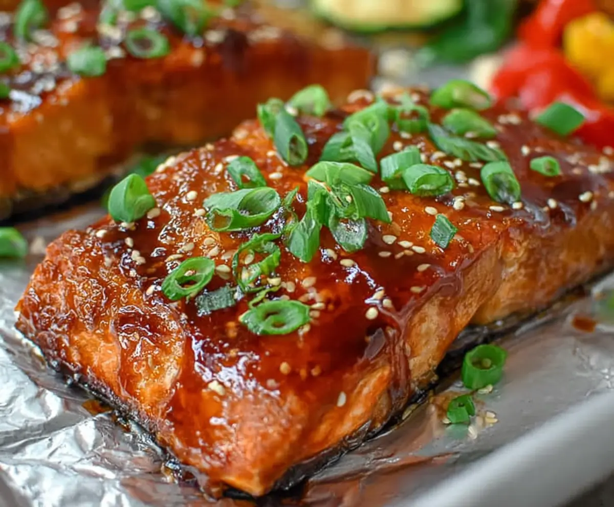 Easy Glazed Teriyaki Salmon
