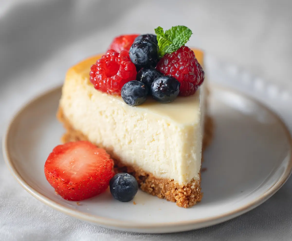 Low-Cal Healthy Cheesecake 100 Cal