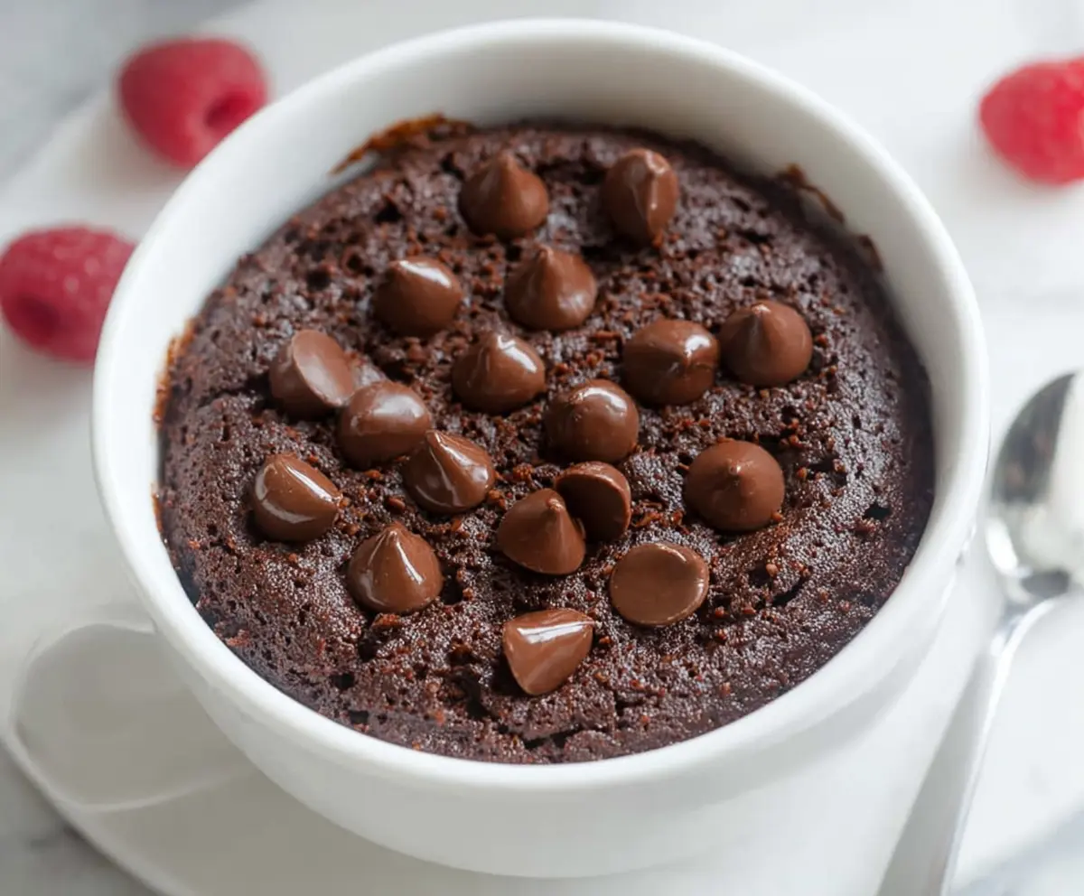 Quick Healthy Chocolate Mug Cake