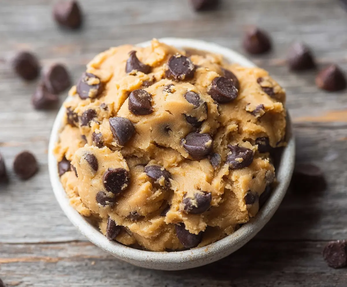 Healthy Cookie Dough Recipe