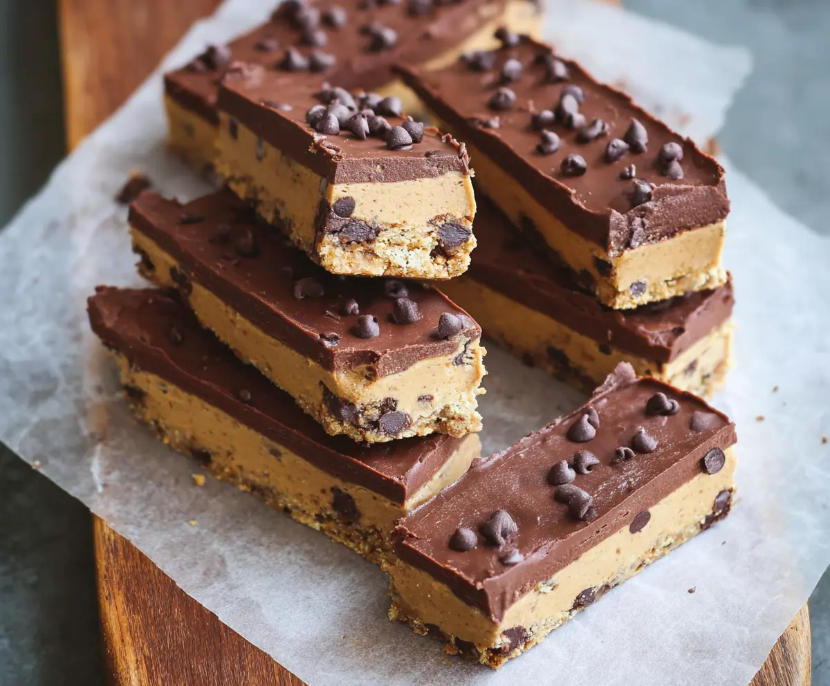 Healthy No Bake Cookie Dough Bars