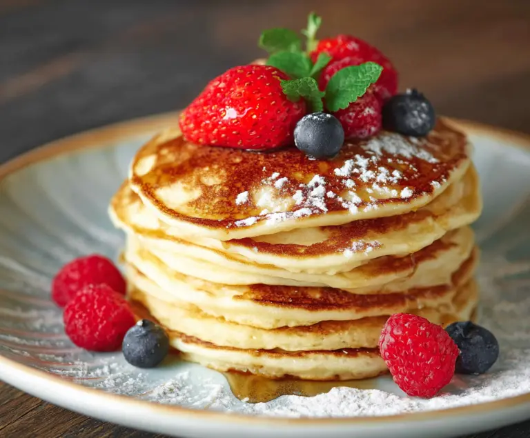 Low Calorie Skinny Pancakes