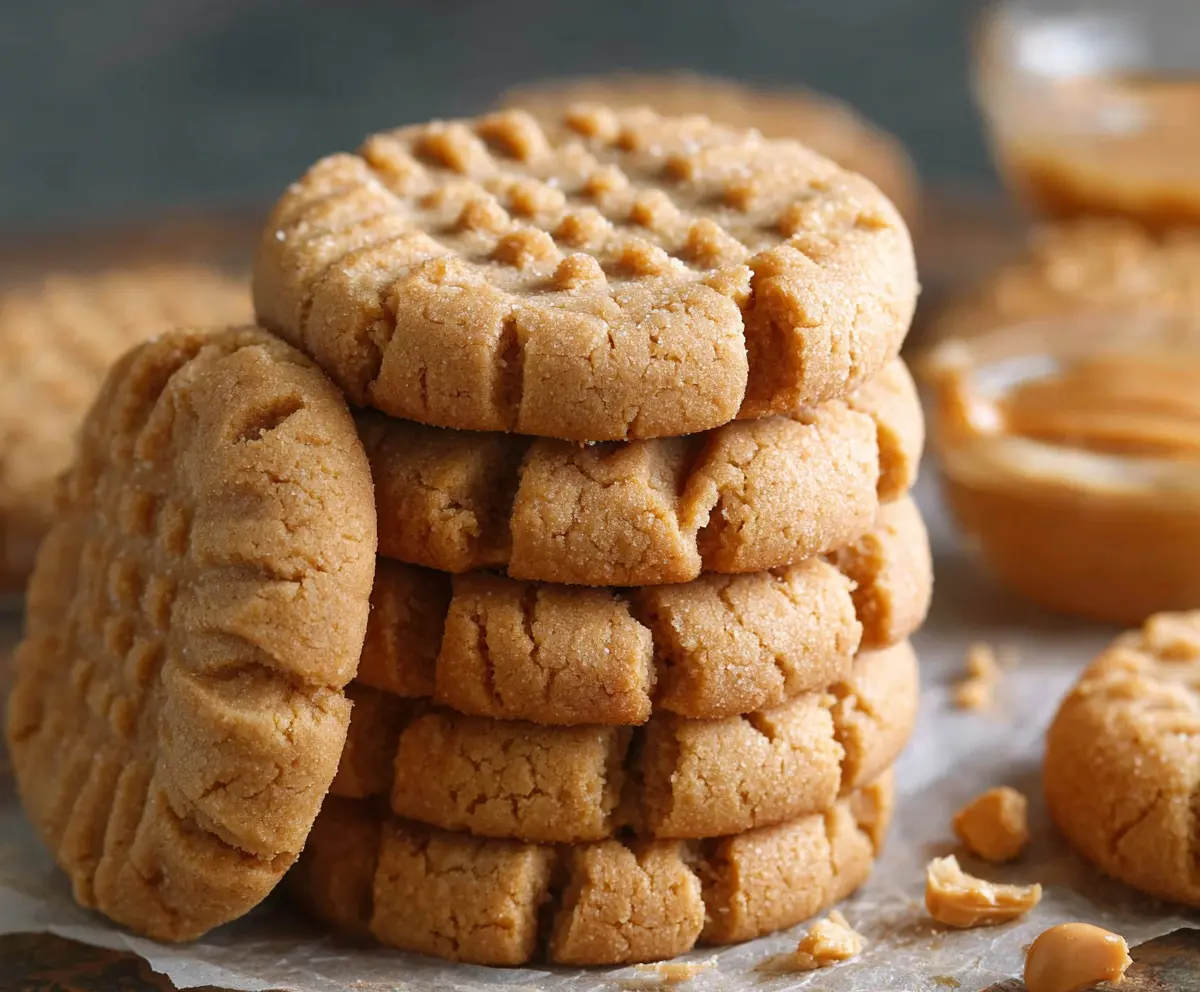 Easy Homemade Peanut Butter Cookies