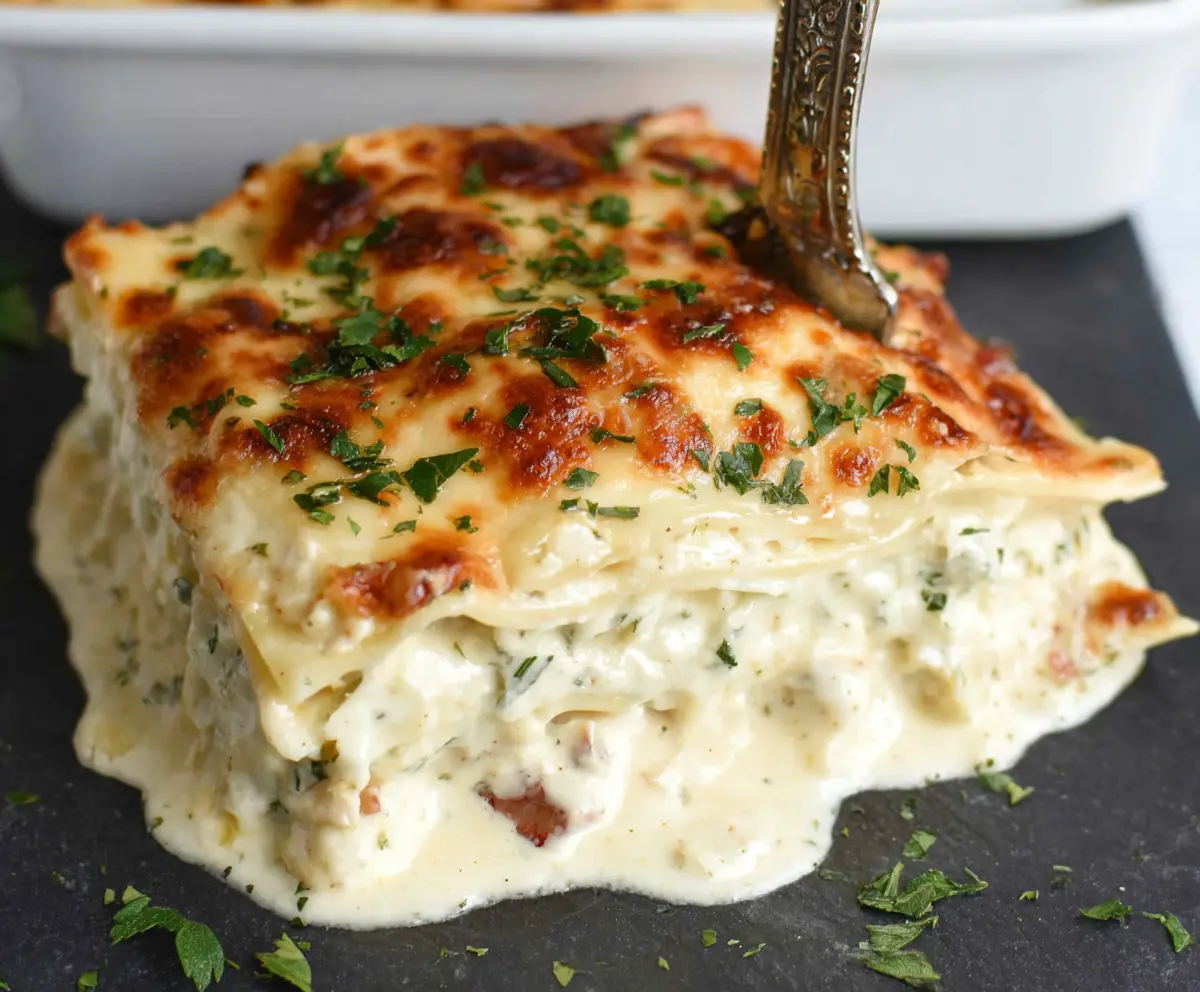 Creamy White Lasagna Recipe