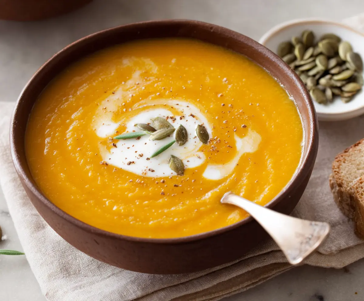 Creamy Roasted Butternut Squash Soup