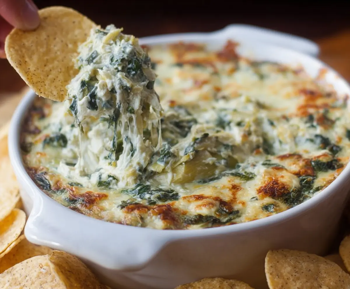Creamy Spinach Artichoke Dip Recipe