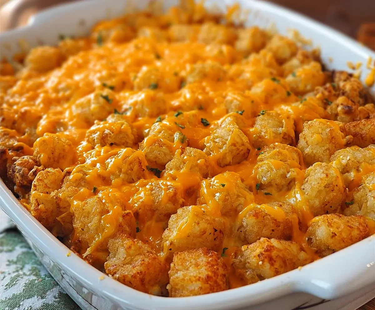 Easy Tater Tot Casserole