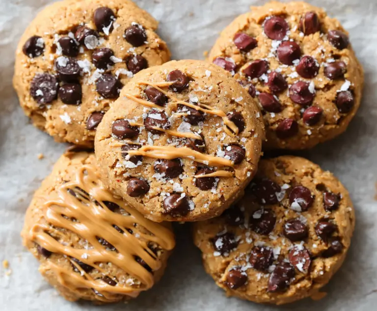 The BEST Protein Cookies (4 Ingredients!)