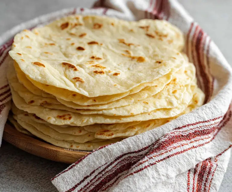 4 Ingredient Easy Sourdough Discard Tortillas