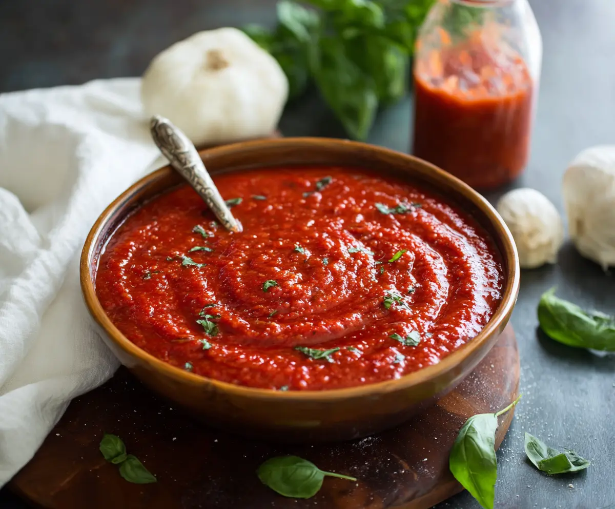 Easy Homemade Pizza Sauce Recipe
