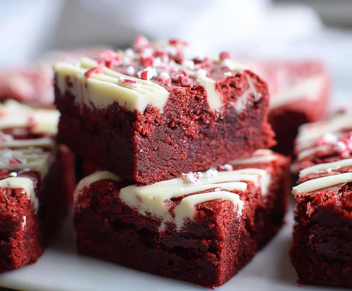 Best Fudgy Red Velvet Brownies Recipe