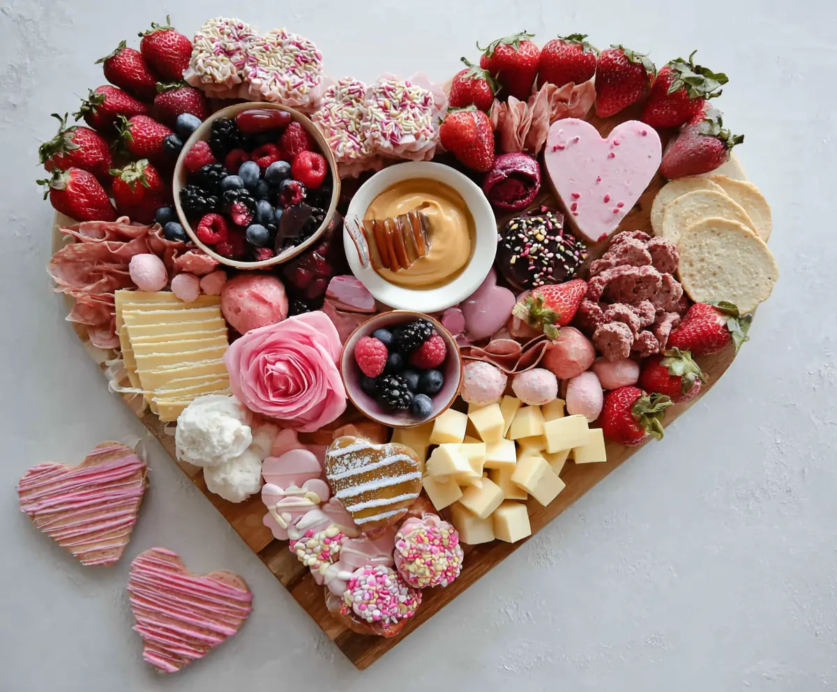 Easy Valentine's Charcuterie Board Ideas