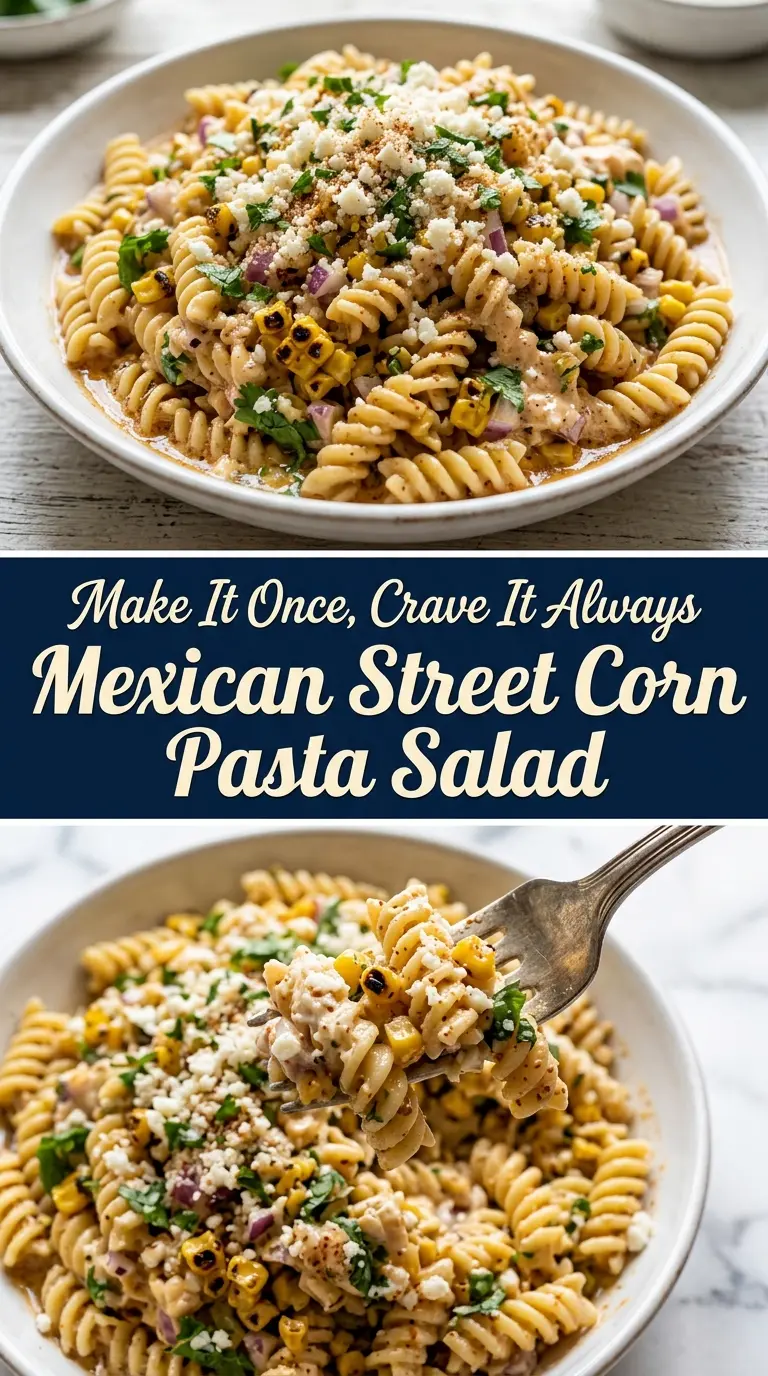 Mexican Street Corn Pasta Salad