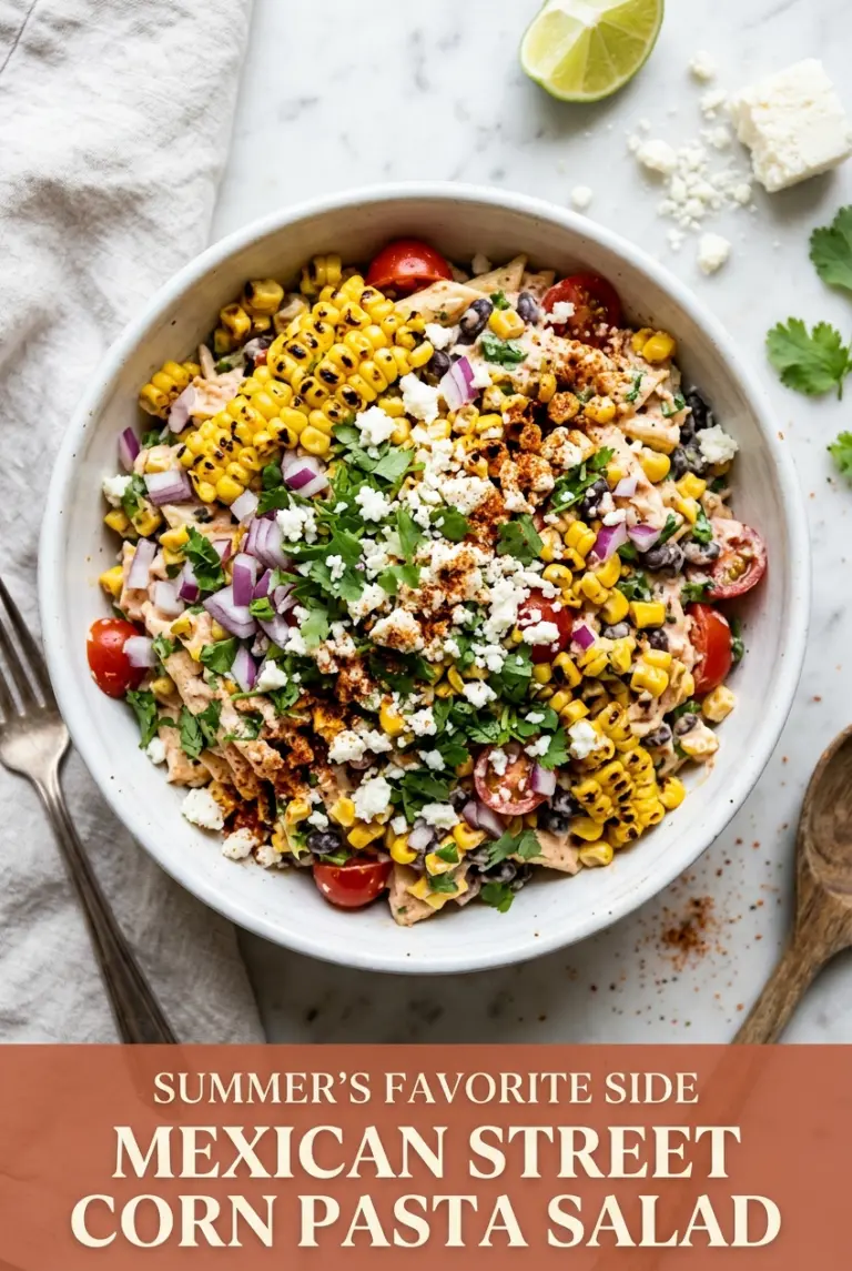 Mexican Street Corn Pasta Salad