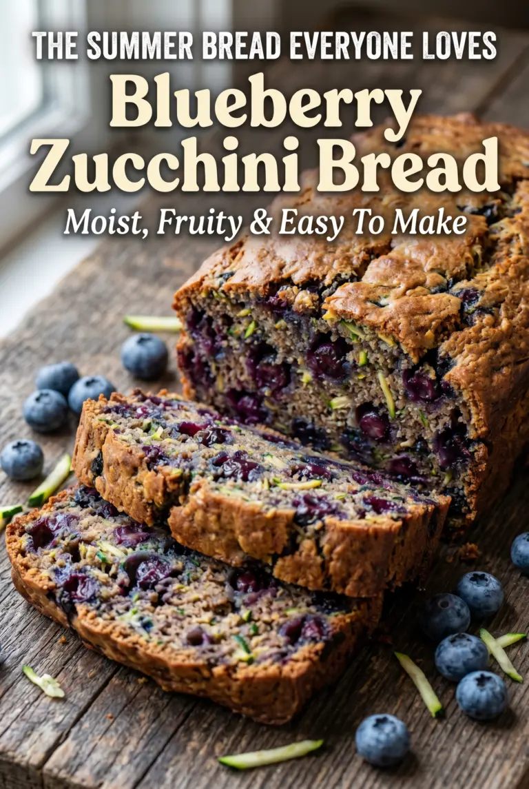Blueberry Zucchini Bread