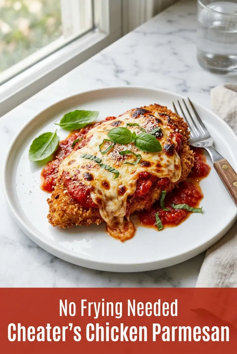 Cheater’s Chicken Parmesan