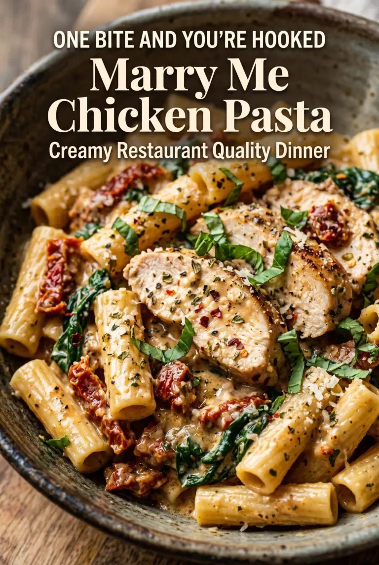 Creamy Marry Me Chicken Pasta
