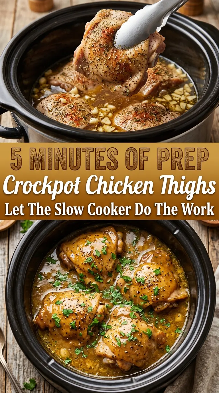 Crockpot Chicken Thighs