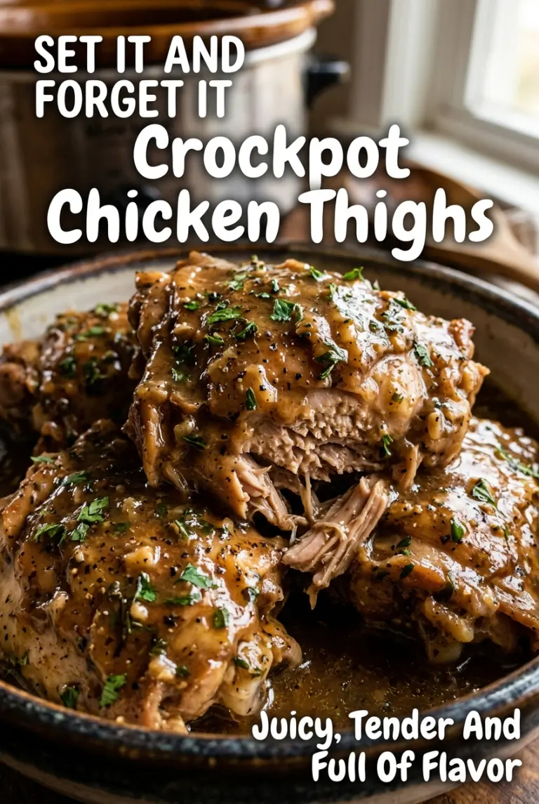 Crockpot Chicken Thighs
