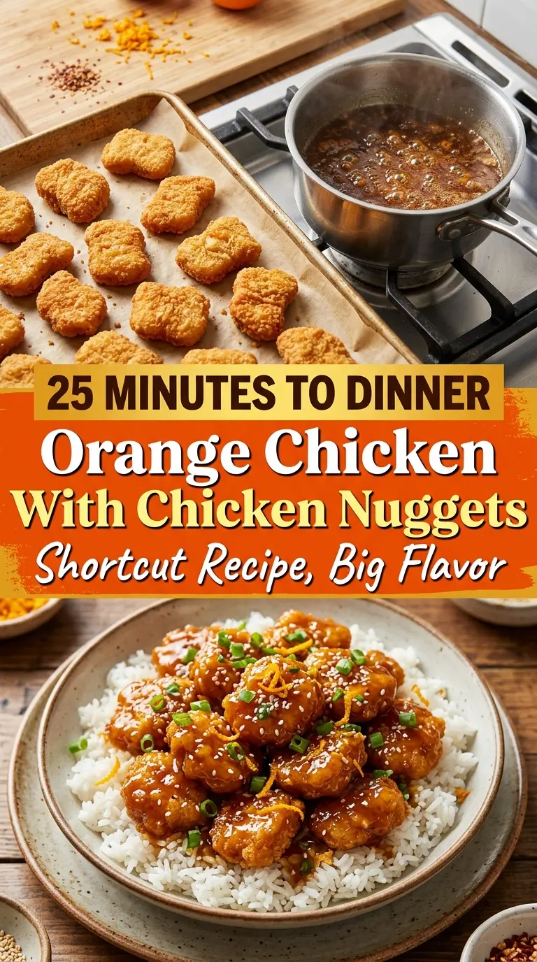 Orange Chicken With Chicken Nuggets
