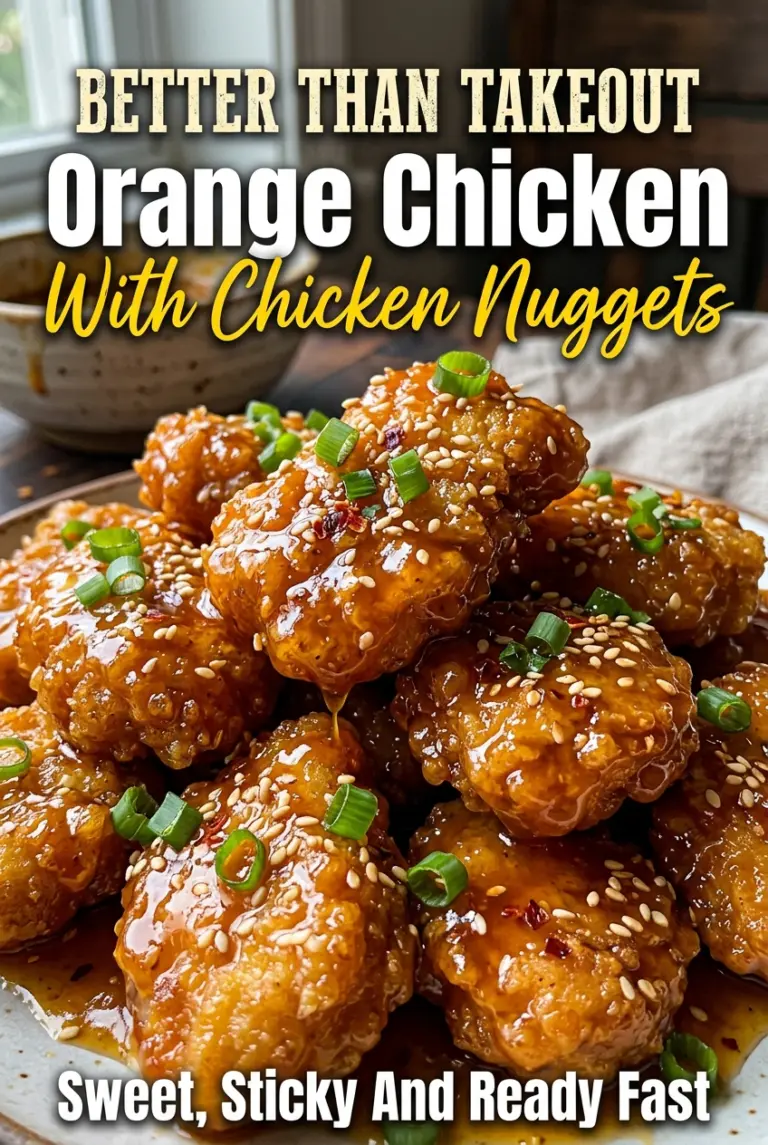 Orange Chicken With Chicken Nuggets