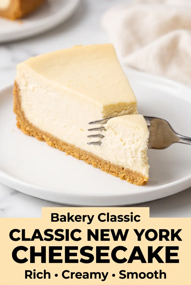Classic New York Cheesecake