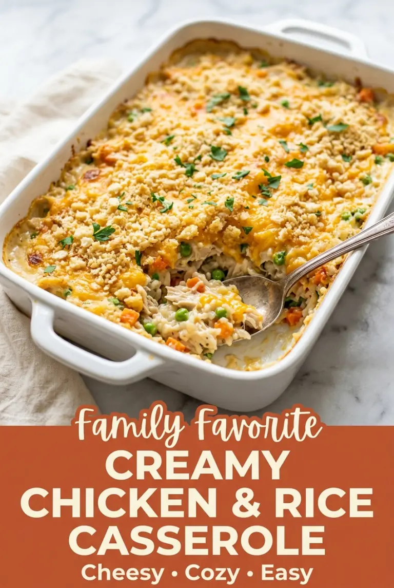 Creamy Chicken and Rice Casserole
