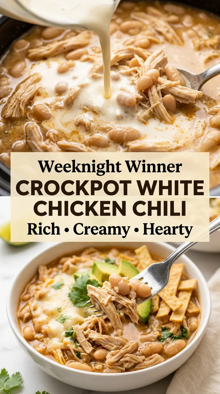 Crockpot White Chicken Chili