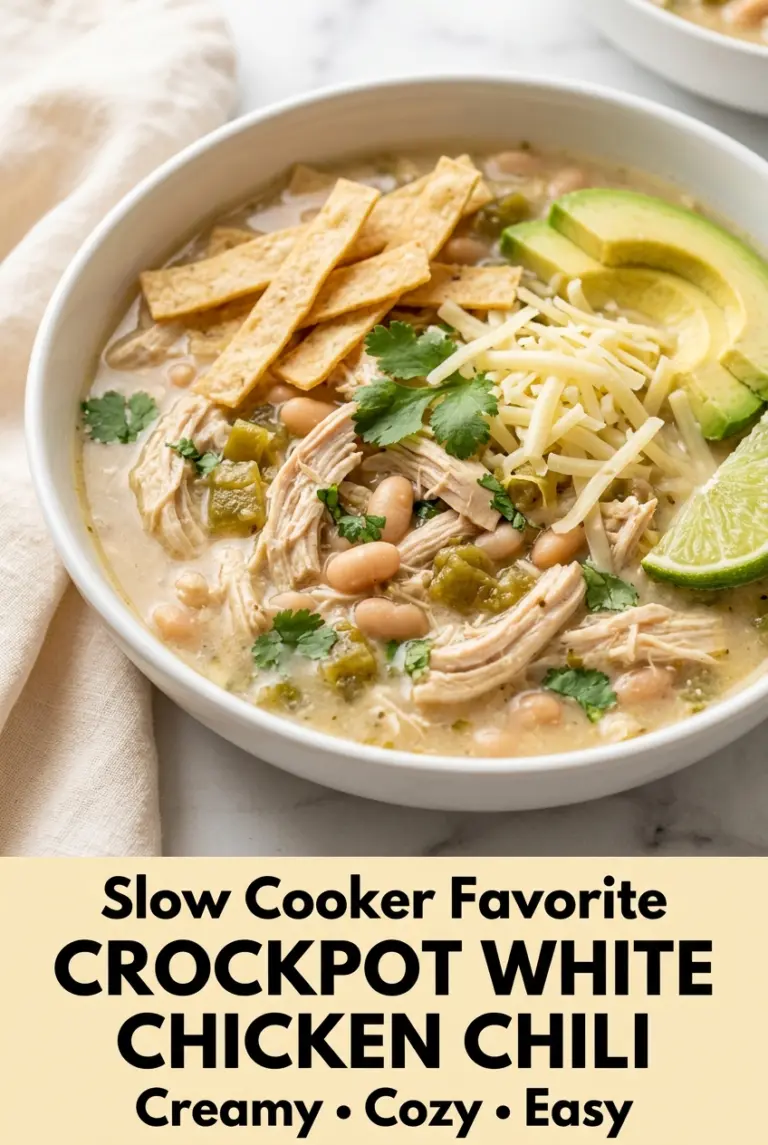 Crockpot White Chicken Chili