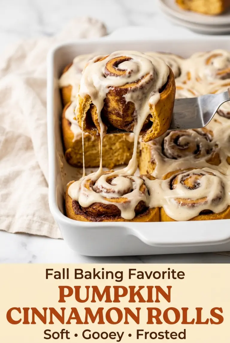 Pumpkin Cinnamon Rolls