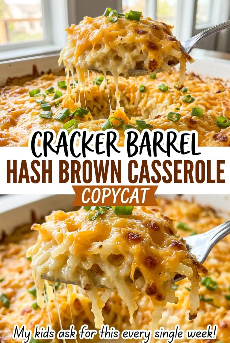 Cracker Barrel Hash Brown Casserole Copycat